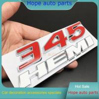 ราคา New upgrade 3D Metal 345 HEMI logo Emblem Rear Badge Car Trunk Sticker Car Styling for Jeep Cherokee Wrangler Dodge (20850523022)