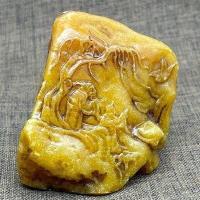 ราคา หยกต้นฉบับหิน Shoushan หินแกะสลัก Lao Tian Huangshi เครื่องประดับขนาดเล็กที่มีรูปร่างตราประทับขนาดเล็กวัสดุหัตถกรรมแกะสลักตัวอักษร (19771391567)