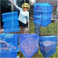 ราคา มุ้งตากอาหาร คอนโดตากปลา ที่ตากปลา ตากของแห้ง 3 ชั้น (1799022571)