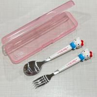 ราคา ช้อน ส้อม ลายการ์ตูน พร้อม กล่องสีใส (21083061496)