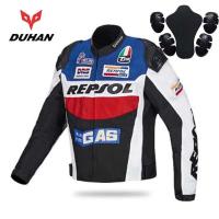 ราคา DUHAN เสื้อแจ็กเก็ตขี่มอเตอร์ไซค์ REPSOLCE ป้องกัน Moto เสื้อของ600D เสื้อแจ็คเก็ต Oxford ถอดออกได้ซับอบอุ่น (20620171514)