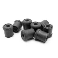 ราคา บู๊ช ยางหูแหนบ หลัง ยาง 8 ชิ้น สีดำ Rear Leaf Spring Shackle Bushing Rubber DatsunNissan 620 Pick up 1972 1979 (2358024172)