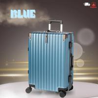 ราคา กระเป๋าเดินทางล้อลาก กระเป๋าเดินทาง PC สองล้อ โครงอลูมิเนียมอัลลอยด์ กระเป๋าเครื่องบิน 18 20 24 28 นิ้ว (21200685970)