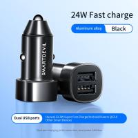 ราคา SmartDevil 20W PD Quick Charge Dual USB Car Charger สำหรับ iPhone 13 Pro Max 12 11 Xiaomi Vivo Huawei Samsung QC3 0 Fast PD USB C รถชาร์จโทรศัพท์ (16929260225)