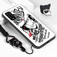 ราคา สำหรับ Infinix Note 12 G96 Wiko T10 Wiko T3 WikoT50 Wiko Power U10 Wiko Power U20 Realme Narzo 50i Prime แหวน เชือกเส้นเล็ก กันกระแทก AnimeLuffy Ace Zoro สั่งซื้อปลอกซิลิโคน TPU อ่อน (16061086589)