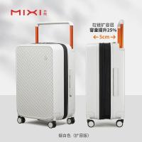 ราคา Spot parcel post Mixi New Width Draw Bar Luggage Women 20 Large Capacity Durable Suitcase for Students 24 Inch Trolley Case (20904881805)