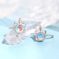 ราคา MixBlink ต่างหูหนีบ เงินแท้ 92 5 ส่งฟรี EMS รุ่น Unicorn L1 (9769080720)