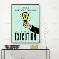 ราคา ความสำเร็จใหม่แรงบันดาลใจแรงจูงใจแนวคิดการผูกขาดโปสเตอร์ข้อความ Alec คือภาพวาดศิลปะการพิมพ์ระดับสูงความสะดวกสบายทันสมัย FT662ของตกแต่งสำนักงานภาพผนังผ้าใบ (20776299401)