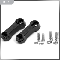 ราคา KHEI 2pcs รถจักรยานยนต์กระจกมองหลังขยาย Riser ขยายอะแดปเตอร์ขยายขายึด (20431761200)