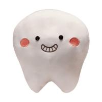 ราคา Cute Plushies Kawaii Tooth Plush Cute Toy Cartoon Doll Stuffed Doll Funny Soft Pillow Home Decor For Bedrooms Chairs Beds Sofas remarkable (20625956749)