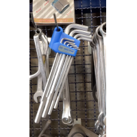 ราคา ของแท้ KINGTONY ชุดประแจแอล KINGTONY คิงโทนี่ 9 ชิ้น ชุด 1 5 10 mm หัวบอล หัวตัด มิล นิ้ว (20345815132)