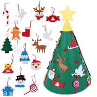 ราคา Lighted Felt Christmas Tree Funny DIY Lighted Christmas Tree for Kids Home Decor KidsFelt Craft for Bed Room Living Room Childrens Rooms Game Room Stores method (20263138660)