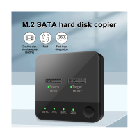 ราคา 1 Set M 2 SATA Duplicator M 2 SATA Dual Bay SSD Enclosure External Hard Disk Docking Station M 2 SATA Duplicator Notebook Hard Dive Box with Clone for M2 HDD SSD Reader (20142574312)
