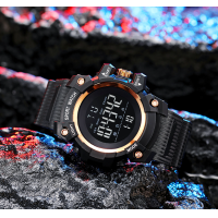 ราคา นาฬิกาSPORT WATCH กันน้ำ มีไฟ LED จอแสดงผลคู่ สไตล์กีฬา ลำลอง แฟชั่นสำหรับผู้ชาย นาฬิกาผู้ชาย นาฬิกาข้อมืออิเล็กทรอนิกส์ (17448060000)