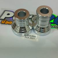 ราคา บูทล้อมิเนียม Pcx2021 มี 4 สี ราคาต่อ 1 คู่ สำหรับใส่ล้อซี่ ขอบ17 ล้อเดิมอีกลิ้งค์ (21142940568)