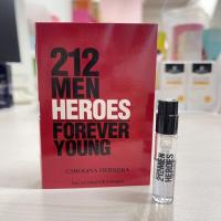 ราคา SALE ผลิต 10 2020 Carolina Herrera 212 Heroes Eau de Toilette 1 5 ml (20905295152)