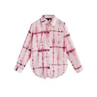 ราคา เสื้อฤดูร้อน MASSIMO DUTTI ปกเสื้อเนคไทพิมพ์สีเสื้อคอตตอนใส่สบายเสื้อแขนยาว5118836 (20288205634)