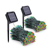ราคา 2pcs ไฟแต่งสวน ไฟแต่งบ้าน ดอกไม้ ของตกแต่งสวน ไฟจัดสวน ตกแต่งห้องนอน สายไฟยาว 12 เมตร led solar cell โซล่าเซลล์ ไฟกะพริบแต่งสวน (17168927512)
