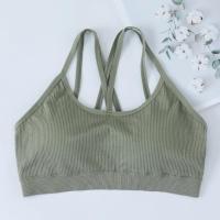 ราคา บรา คนอ้วน หน้าไขว้ ขนาดใหญ่ สำหรับสาวอวบ อกใหญ่ สายเดี่ยว สปอร์ตบรา เสริมฟองน้ำ ผ้านุ่ม เกรดฟรีเมี่ยม (11164893121)