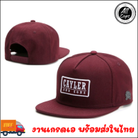 ราคา หมวก หมวกแก๊ป Snapback Cap CAYLER SON เลือดหมู (388748573)