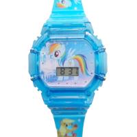 ราคา กันน้ำ นาฬิกาเด็ก Pony มีไฟมีเสียง นาฬิกาข้อมือสำหรับเด็กอายุ3ปีขึ้นไป ลายกาตูนโพนี่ คิตตี้ ดิจิตอล RC128 1 (13529818705)