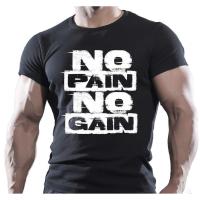 ราคา เสื้อยืดแขนสั้นลําลอง ขนาดใหญ่ พิมพ์ลาย No Pain No Gain สไตล์ฮิปฮอป สําหรับผู้ชาย เหมาะกับการเล่นฟิตเนส (17645870441)