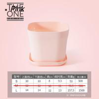 ราคา กระถางเล็ก กระถางปลูกต้นไม้ทรงสีเหลี่ยม ปลูกกระบองเพชร พร้อมส่งในไทย XF (18203638707)