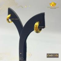 ราคา โต๊ะกังกรุงเทพ ต่างหูห่วง ตัดลาย ต่างหูทองคำแท้ น้ำหนัก 1 กรัม พร้อมส่ง ขายได้ จำนำได้ มีใบรับประกัน (21273919292)