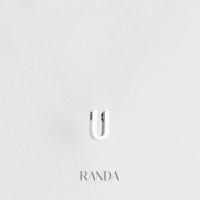 ราคา Randa เพิ่มจี้อักษรพิมใหญ่สีเงินจากสร้อยตัวอักษรตัวละ 50 บาท ไม่ลอก ไม่ดำ (16437873748)
