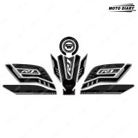 ราคา TOPnew สำหรับถังน้ำมัน R1สติกเกอร์แผ่น3D สติ๊กเกอร์ป้องกันด้านข้างกันน้ำสำหรับ Yamaha YZF R1 R1M YZFR1 2015 2023 (21187987501)