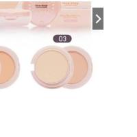 ราคา แป้งพัฟ 2 ชั้น Nice Shop Double Skin Whitening No 1256 (15010489896)