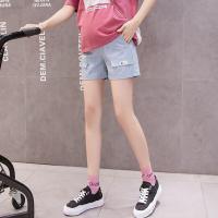 ราคา พร้อมส่ง กางเกงยีนส์ขาสั้นคนท้อง กางเกงขาสั้นคนท้องแฟชั่น กางเกงขาสั้นคลุมท้องดีไซน์ใหม่ (18566866615)