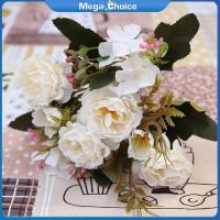 ราคา MegaChoice 100 Original 1 Bunch Of Silk Flowers Simulation Small Ball Roses Home Decoration (21173091793)