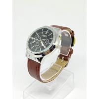 ราคา พร้อมกล่อง นาฬิกาข้อมือcasio ผู้หญิง นาฬิกาผู้ชาย นาฬิกาผู้หญฺิง สายหนัง สีน้ำตาล ระบบเข็ม แสดงวันที่ RC611 (4833360897)