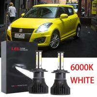 ราคา ชุดหลอดไฟหน้าฮาโลเจน LED 6000K 2011 2012 2013 แบบเปลี่ยน สําหรับ Suzuki Swift 2010 2017 รับประกัน 10 เดือน (19444036637)