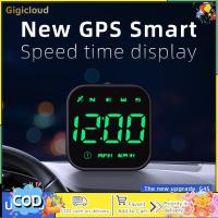 ราคา Car Hud Head up Display Gps Speedometer Compass Overspeed Alarm Multi functional Driving Computer Display (21189722934)