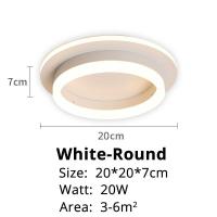 ราคา โมเดิร์น LED โคมระย้าแสงในร่มสำหรับทางเดินห้องโถงพื้นผิวติดตั้งอะคริลิคไฟติดเพดานหลอดไฟแบบหรี่ได้ lustres Home Deco (21171169486)