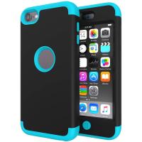 ราคา สำหรับ IPod Touch 7เคส IPod Touch 6เคส IPod Touch 5สามชั้นชุดหน้าที่หนักเคสป้องกันเคสหุ้มเกราะกันกระแทกสูงสำหรับ IPod Touch 5 6 7th รุ่นสีเทา สีดำ (21124881901)