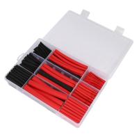 ราคา 270Pcs 3 1 Shrink Ratio Dual Wall Adhesive Lined Heat Shrink Tubing Tube 6 Size 2 Color KIT Black Red (20106914226)