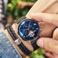 ราคา SSS นาฬิกาตูร์บิยองของ AILANGmen นาฬิกาข้อมือดีเซลสำหรับผู้ชายนาฬิกาข้อมือผู้ชายเรียบง่ายนาฬิกาไขลาน (19997999786)