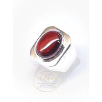 ราคา แหวนโกเมน แหวนเงินแท้ พลอยโกเมน cz YTG 5673 (17448836160)