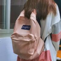 ราคา NQB665เคาน์เตอร์ของแท้ JanSport Jasper คลาสสิกสีทึบกระเป๋าเป้สะพายหลังผู้ชายและผู้หญิงที่มีกระเป๋านักเรียนเดียวกันกระเป๋าคอมพิวเตอร์ (16107325892)