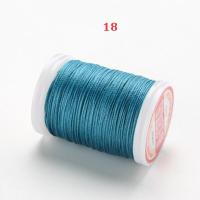 ราคา Jhj0 120เมตร ม้วน DIY หัตถกรรมสำหรับเครื่องประดับสานถักแว็กซ์ด้ายรอบโพลีเอสเตอร์สายเชือก0 5มิลลิเมตรหนังที่แข็งแกร่งจักรเย็บผ้า (16568734351)