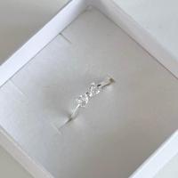 ราคา Winterwinter Jewelry Silver925 แหวนเงินแท้ รูปโบว์ ประดับ เพชร cz (20716465799)