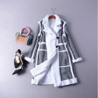 ราคา พร้อมส่ง โค้ทชามัวร์ ทรงยาว ด้านในบุขนแกะทั้งตัว ติดกระดุมหน้า เนื้อผ้าหนา (20760170480)