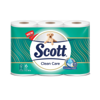 ราคา สก๊อตต์ คลีนแคร์ กระดาษชำระ 6ม้วน (20566926304)