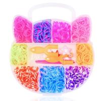 ราคา IJVBTV ผ้าทอทอ ชุดสร้อยข้อมือ DIY สร้างสรรค์และสร้างสรรค์ อีลาสติก ชุดทำสร้อยข้อมือ การทำเครื่องประดับ สีสันสดใส ชุดสายหนังยาง ของขวัญสำหรับเด็กผู้หญิง (21066910535)