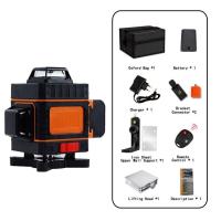 ราคา ส่งจากกทม เครื่องมือวัดระดับเลเซอร์ 16 เส้น 4D ระดับเลเซอร์ HD เลเซอร์วัดระดับ แสงสีเขียว (18709037163)