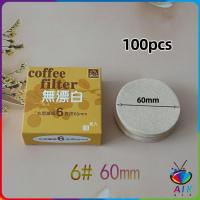 ราคา AIK กระดาษกรอง กระดาษกรองกาแฟ กระดาษดริป สำหรับกาแฟดริป ชิ้นกระดาษกรองกาแฟสำหรับ กรวย 100แผ่น 1แพ็ค สีน้ำตาล Drip Coffee Paper Filter (19179770288)