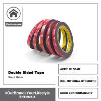 ราคา ราคาถูกที่สุด 3M เทปโฟมอะครีลิค 2 หน้า ซุปเปอร์สตรอง แข็งแรง เทปติดภายนอก เทปซับในรถยนต์ 3m 6 8 10 15mm (6369782689)